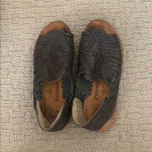 Chamula Sandals/Huarches Deep Navy